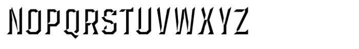 Roadhouse Bevel 1 B Font UPPERCASE
