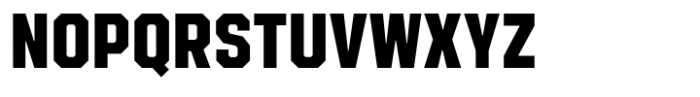 Roadhouse Bold No1 Font UPPERCASE
