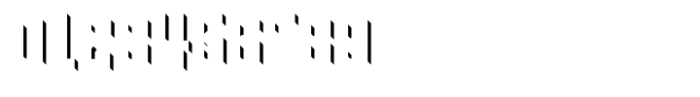 Roadhouse Extrude A Font OTHER CHARS