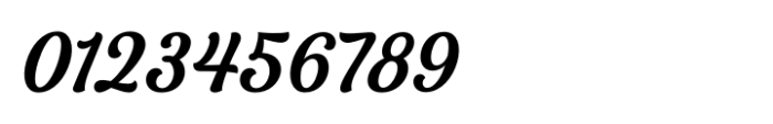 Roadhouse Script Oblique Font OTHER CHARS