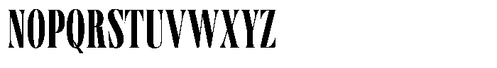 Roadminer Font UPPERCASE