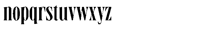 Roadminer Font LOWERCASE