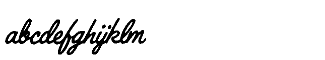 Roadscript Regular FONT
