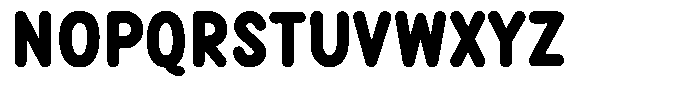 Roadside Sans Font UPPERCASE