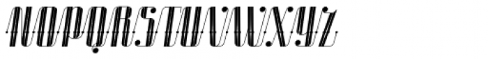 Roadster Script Solid Dot Deco Italic Font UPPERCASE
