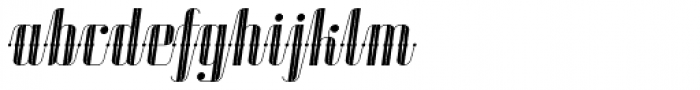 Roadster Script Solid Dot Deco Italic Font LOWERCASE