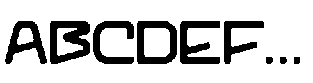 Roamer Isme Font UPPERCASE