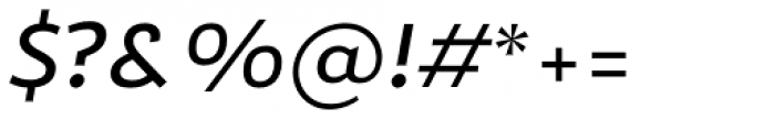 Roanne Regular Italic Font OTHER CHARS