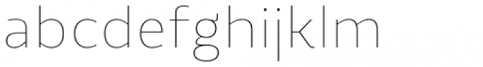 Roanne Thin Font LOWERCASE