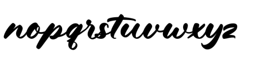 Roaring Majesty Regular Font LOWERCASE