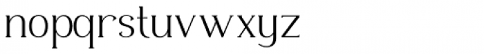 Roast Serif Regular Font LOWERCASE