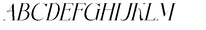 Roastirs Italic Font UPPERCASE