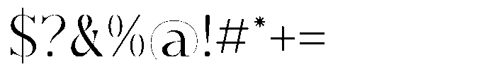Roastirs Regular Font OTHER CHARS