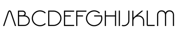 Robeaugo Light Font UPPERCASE