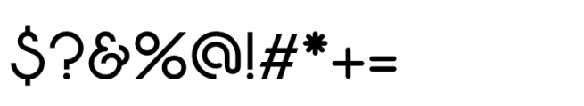 Robeaugo Regular Font OTHER CHARS