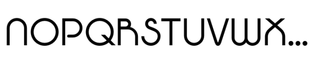 Robeaugo Regular Font UPPERCASE