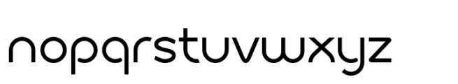 Robeaugo Regular Font LOWERCASE