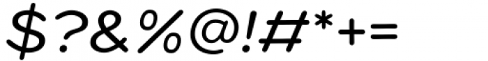 Robert Moore Regular Italic Font OTHER CHARS