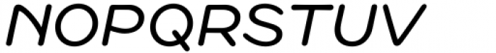 Robert Moore Regular Italic Font LOWERCASE