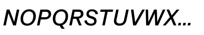 Robin Pro Medium Italic Font UPPERCASE