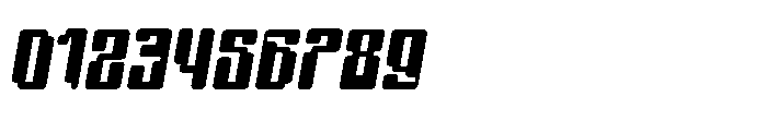 Robix Game Italic Font OTHER CHARS