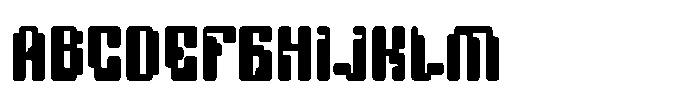 Robix Game Regular Font UPPERCASE