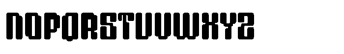 Robix Game Regular Font UPPERCASE