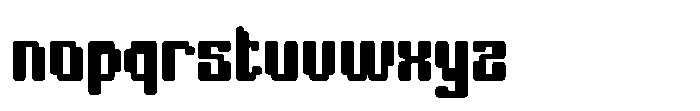 Robix Game Regular Font LOWERCASE