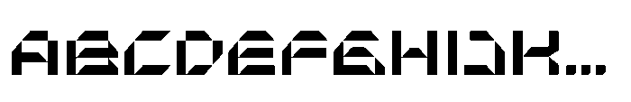 Robocops Font UPPERCASE