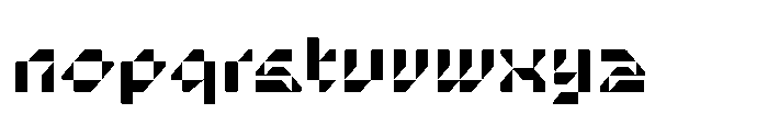Robocops Font LOWERCASE