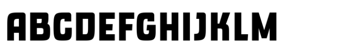Robonix Ultrabold Font UPPERCASE