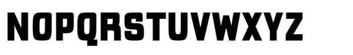 Robonix Ultrabold Font UPPERCASE