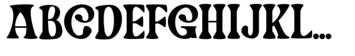 Robot Frangky Font UPPERCASE