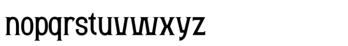 Robous Font LOWERCASE