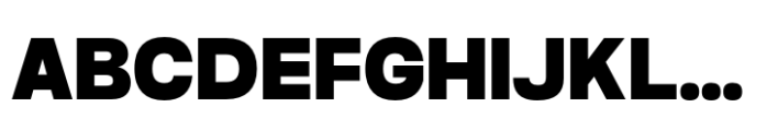 Robout Black Font UPPERCASE