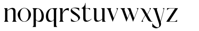 Robuca Font LOWERCASE