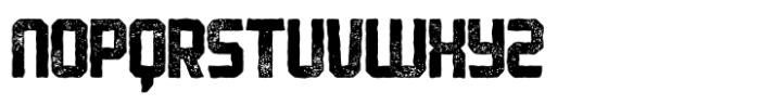 Robust Dirt Rounded Font UPPERCASE