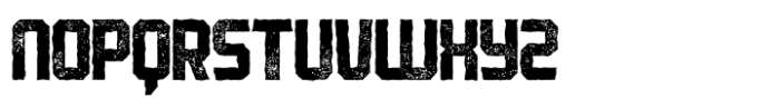 Robust Dirt Font UPPERCASE