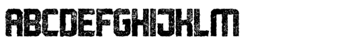 Robust Worn Font UPPERCASE