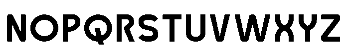 Robuwa Bold Font UPPERCASE