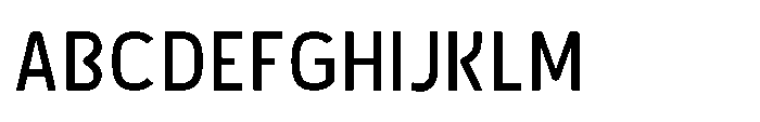 Robuwa Medium Font UPPERCASE