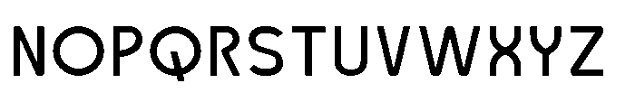 Robuwa Medium Font UPPERCASE