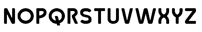Robuwa Rounded Bold Font UPPERCASE