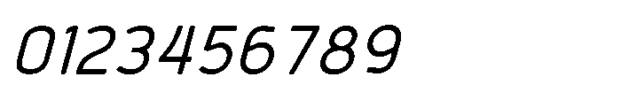 Robuwa Rounded Italic Font OTHER CHARS