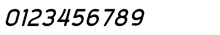 Robuwa Rounded Medium Italic Font OTHER CHARS