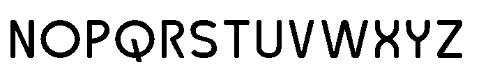 Robuwa Rounded Medium Font UPPERCASE