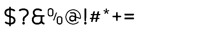 Robuwa Rounded Regular Font OTHER CHARS
