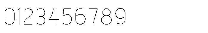Robuwa Rounded Thin Font OTHER CHARS