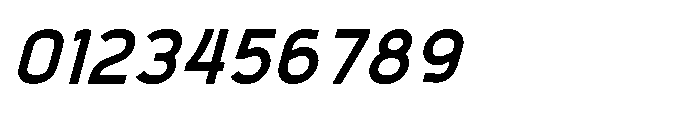 Robuwa Semi Bold Italic Font OTHER CHARS
