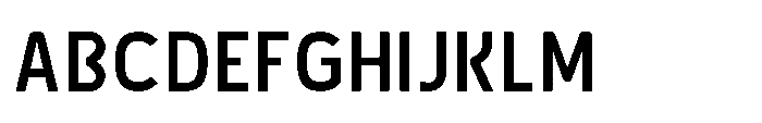 Robuwa Semi Bold Font UPPERCASE